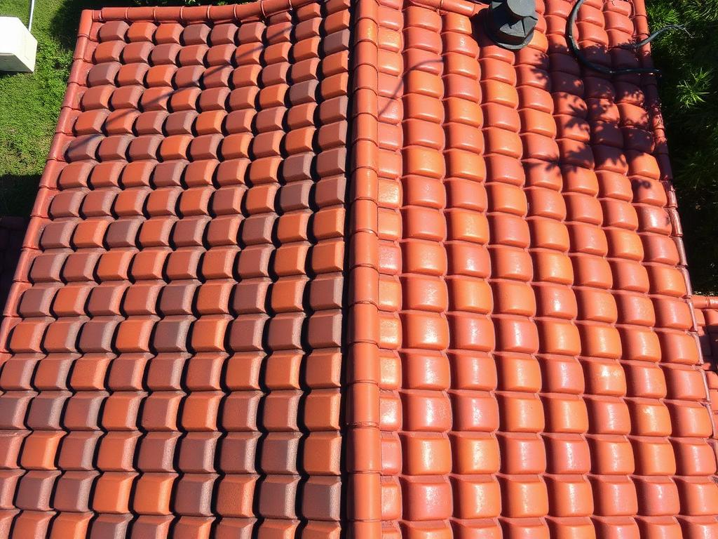 Depois — Telhado residencial